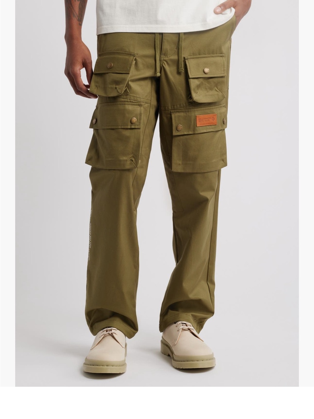 Billionaire Boys Club Olive Multi-Pocket Cargo Pants